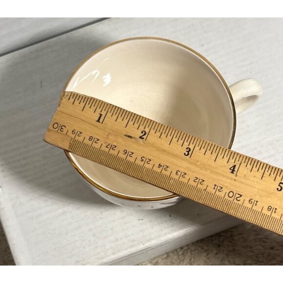 Georgina China Snack Plate & Tea Cup Flying Geese USA Cabincore Birds 1950's - Picture 14 of 14